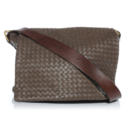Bottega Veneta Nappa Intrecciato Light Calf Messenger Bag 1 of 8