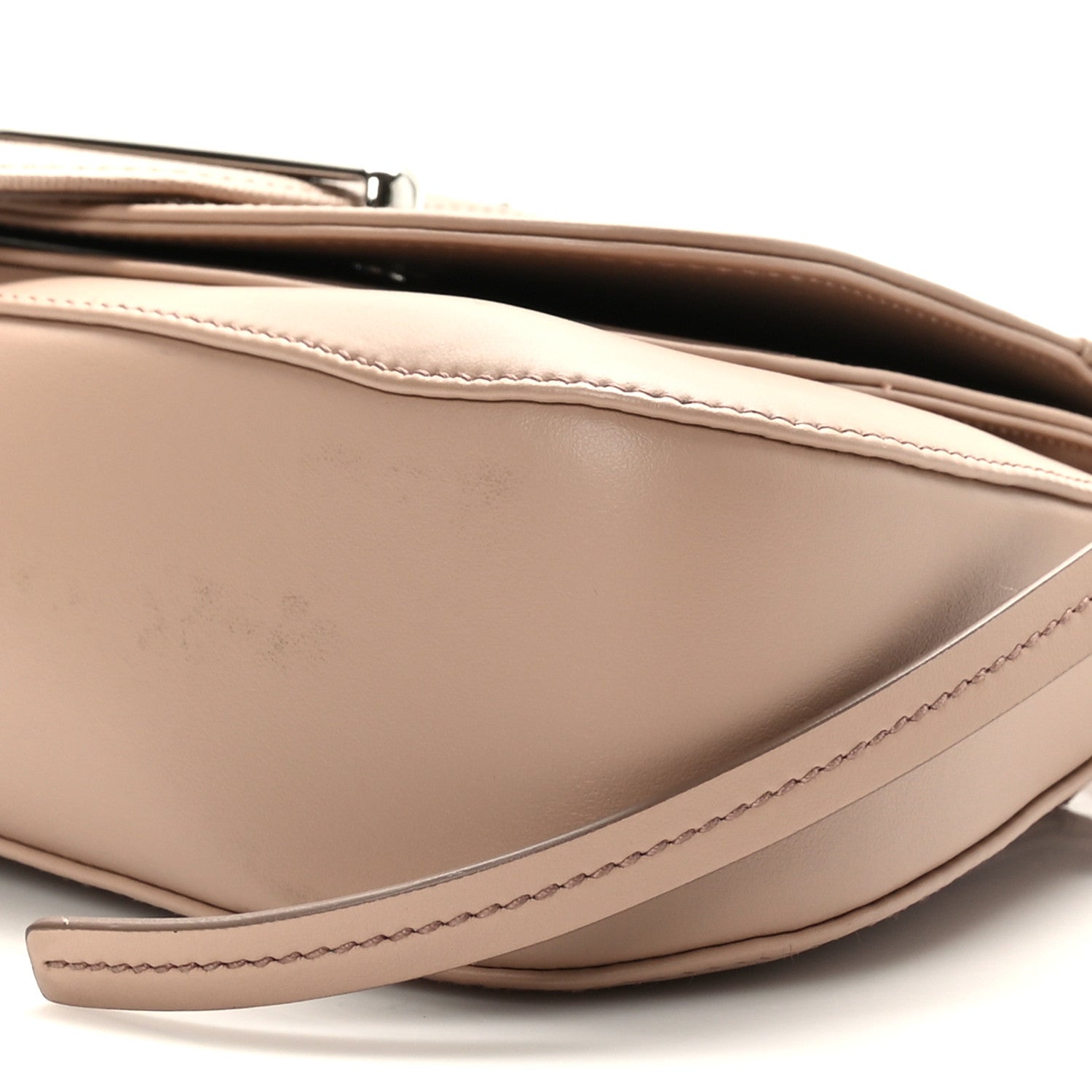 Prada City Calfskin Saffiano Sidonie Shoulder Bag Cipria 8 of 8