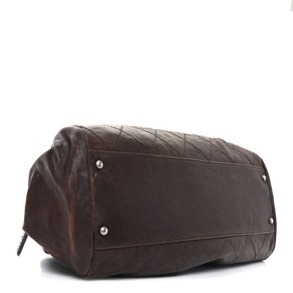 Chanel Caviar Large Outdoor Ligne Doctor Bag Brown 4 of 10