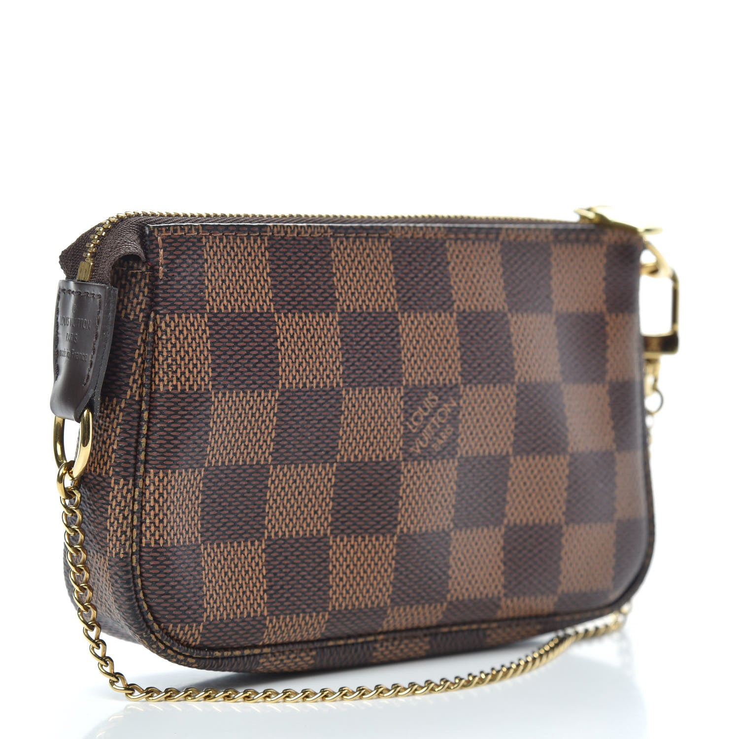 Louis Vuitton Damier Ebene Mini Pochette Accessories 3 of 9