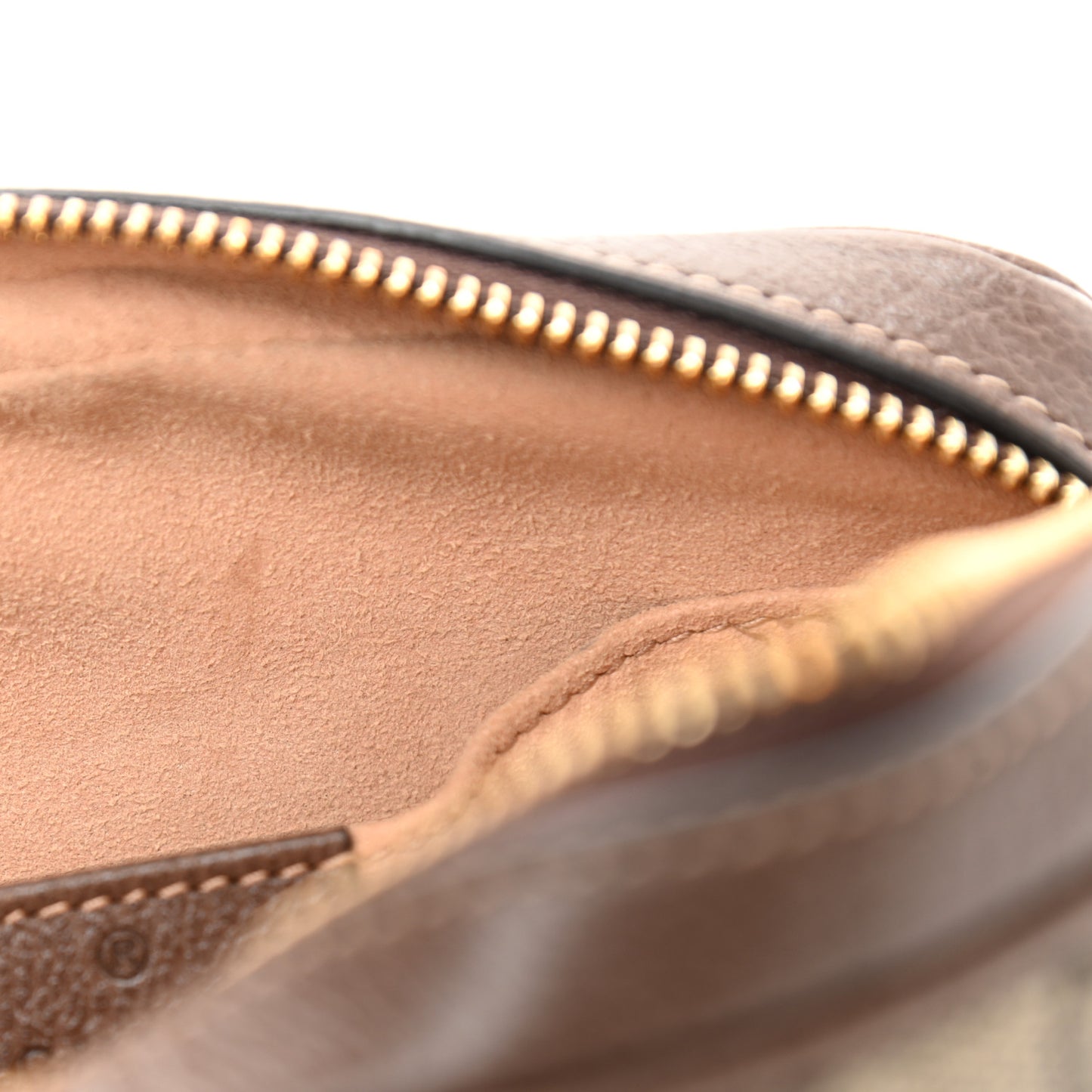 GG Supreme Monogram Web Mini Ophidia Shoulder Bag Brown