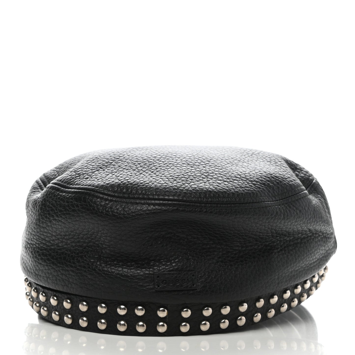 Calfskin Studded Cellarius Hat M Black