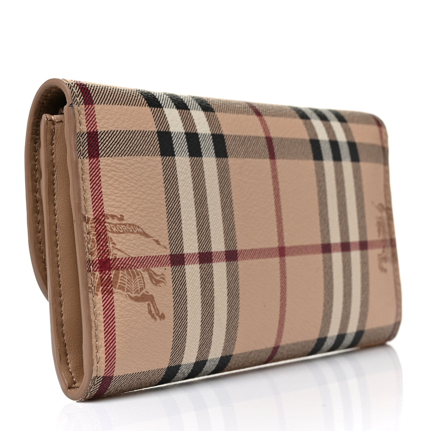Haymarket Check Halton Wallet Tan
