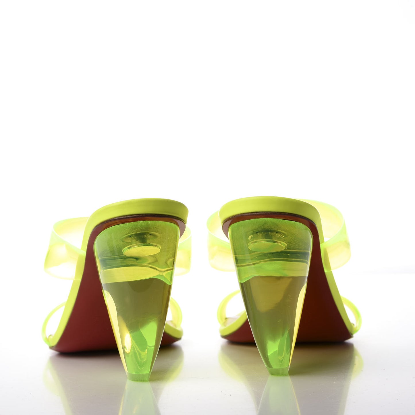 PVC Ovida 85 Slide Sandals 38.5 Yellow
