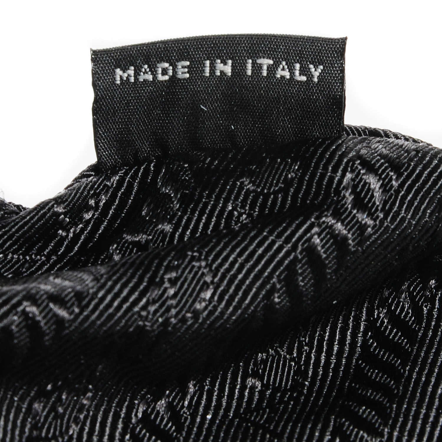 Prada Glace Calf Clutch Wristlet Nero Black 7 of 10