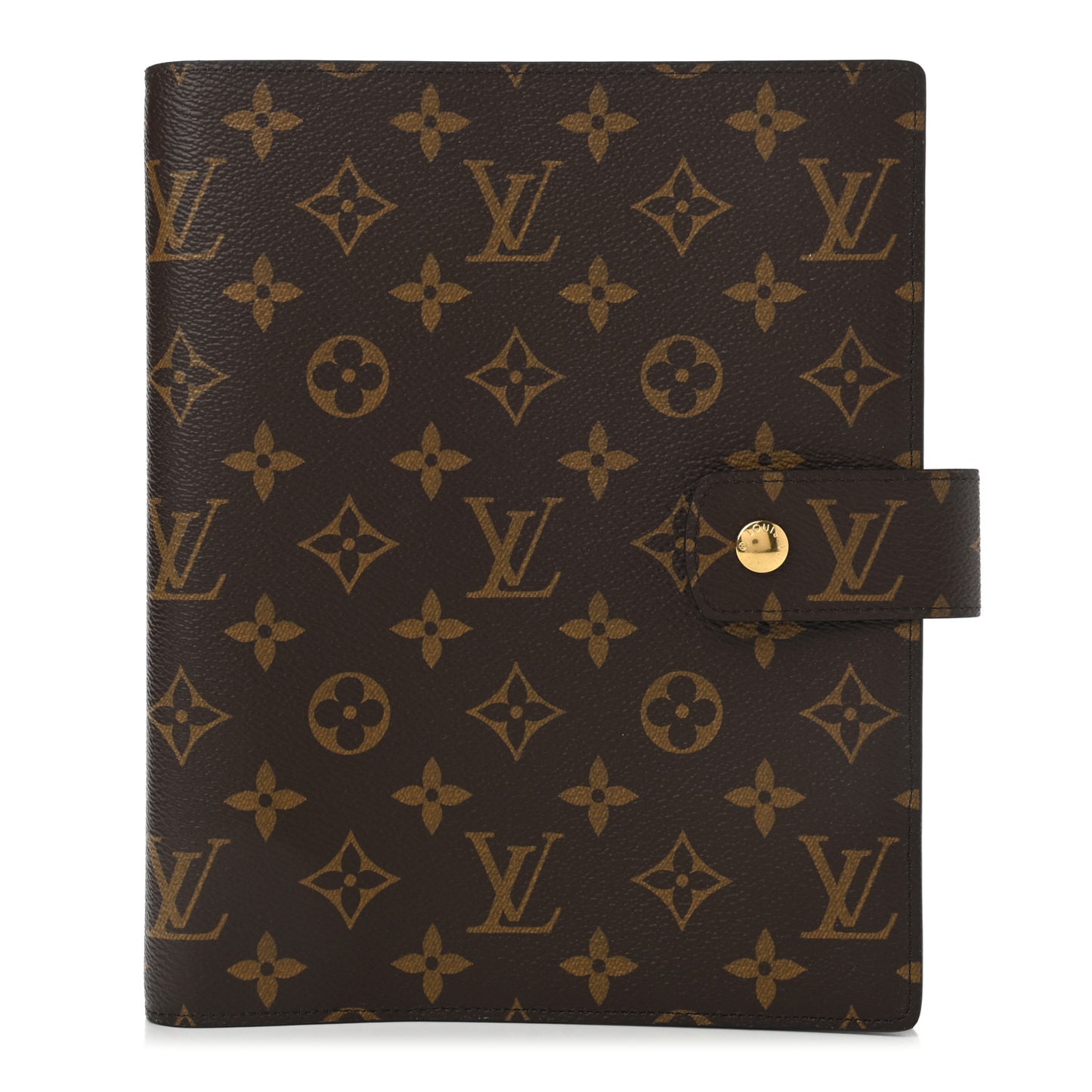 Monogram Large Ring Agenda Cover