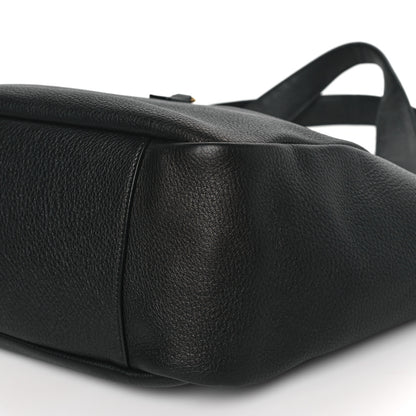 Saint Laurent Grained Deerskin Bea Tote Black 8 of 9
