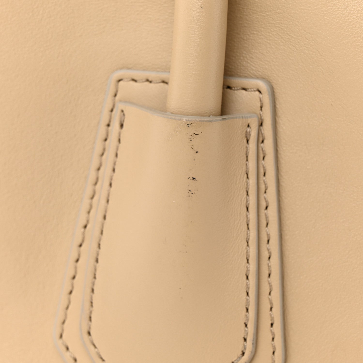 Givenchy Smooth Calfskin Medium Antigona Lock Duffle Bag Beige 12 of 14