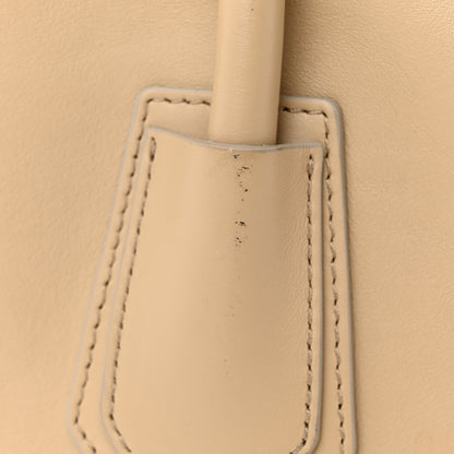 Givenchy Smooth Calfskin Medium Antigona Lock Duffle Bag Beige 12 of 14