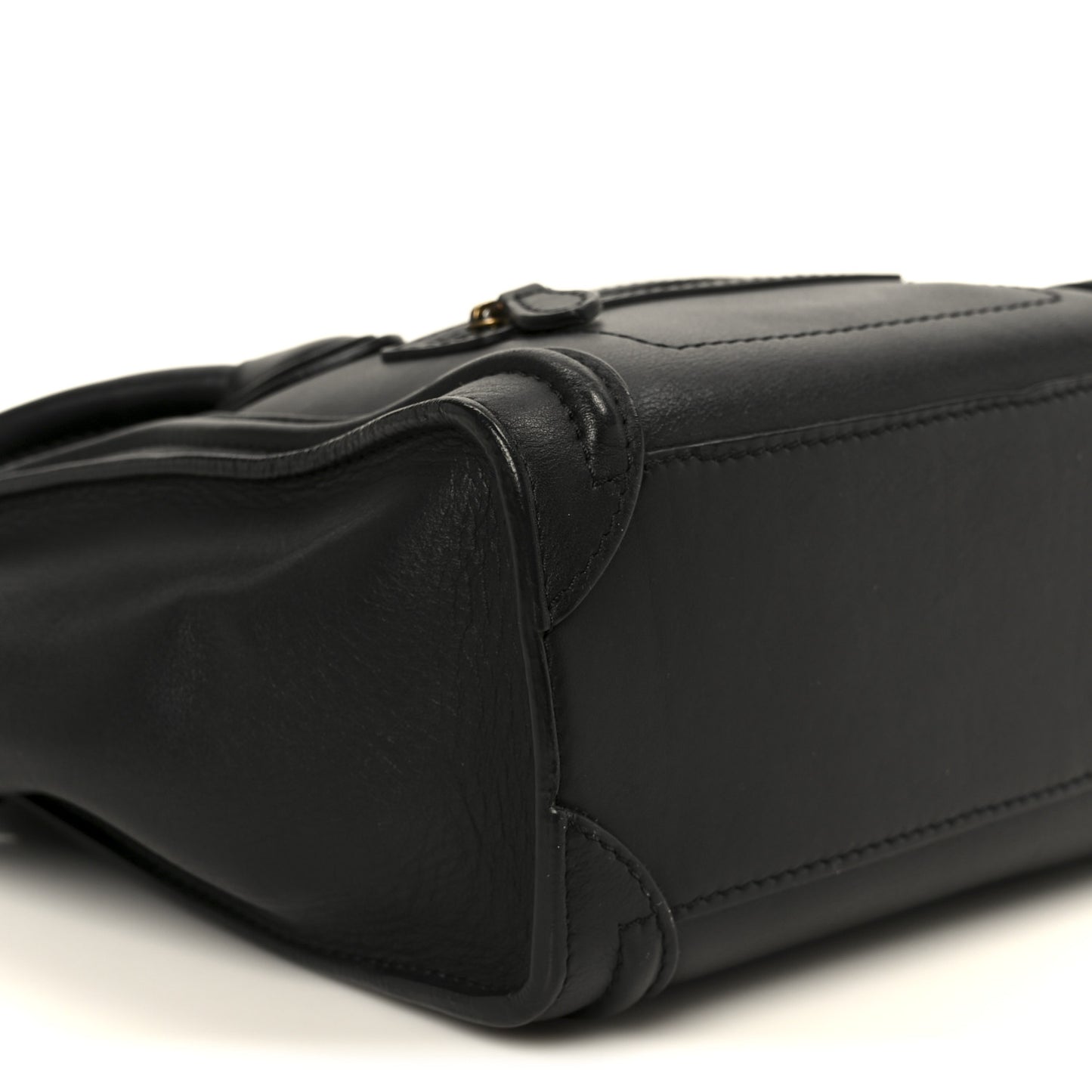 Smooth Calfskin Nano Luggage Black
