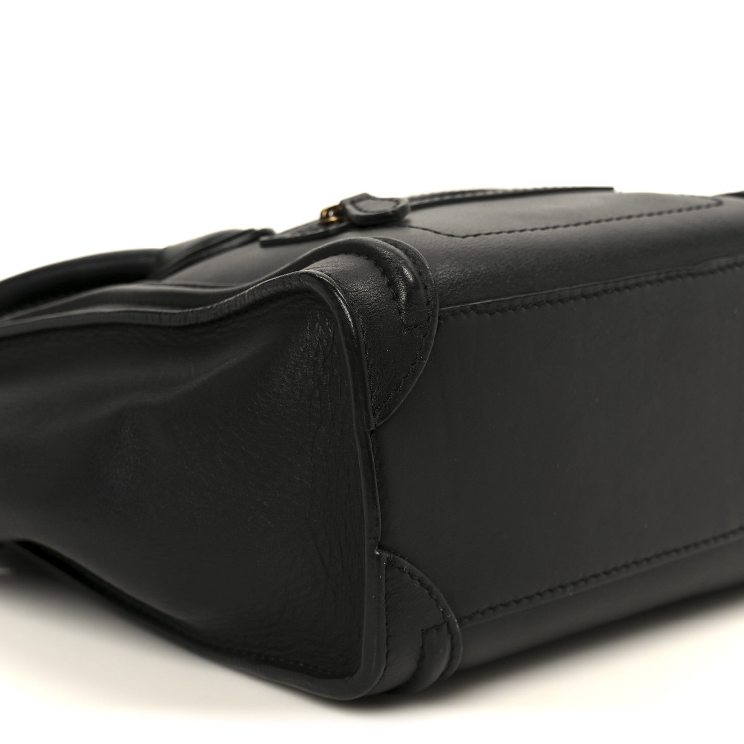 Celine Smooth Calfskin Nano Luggage Black 8 of 9