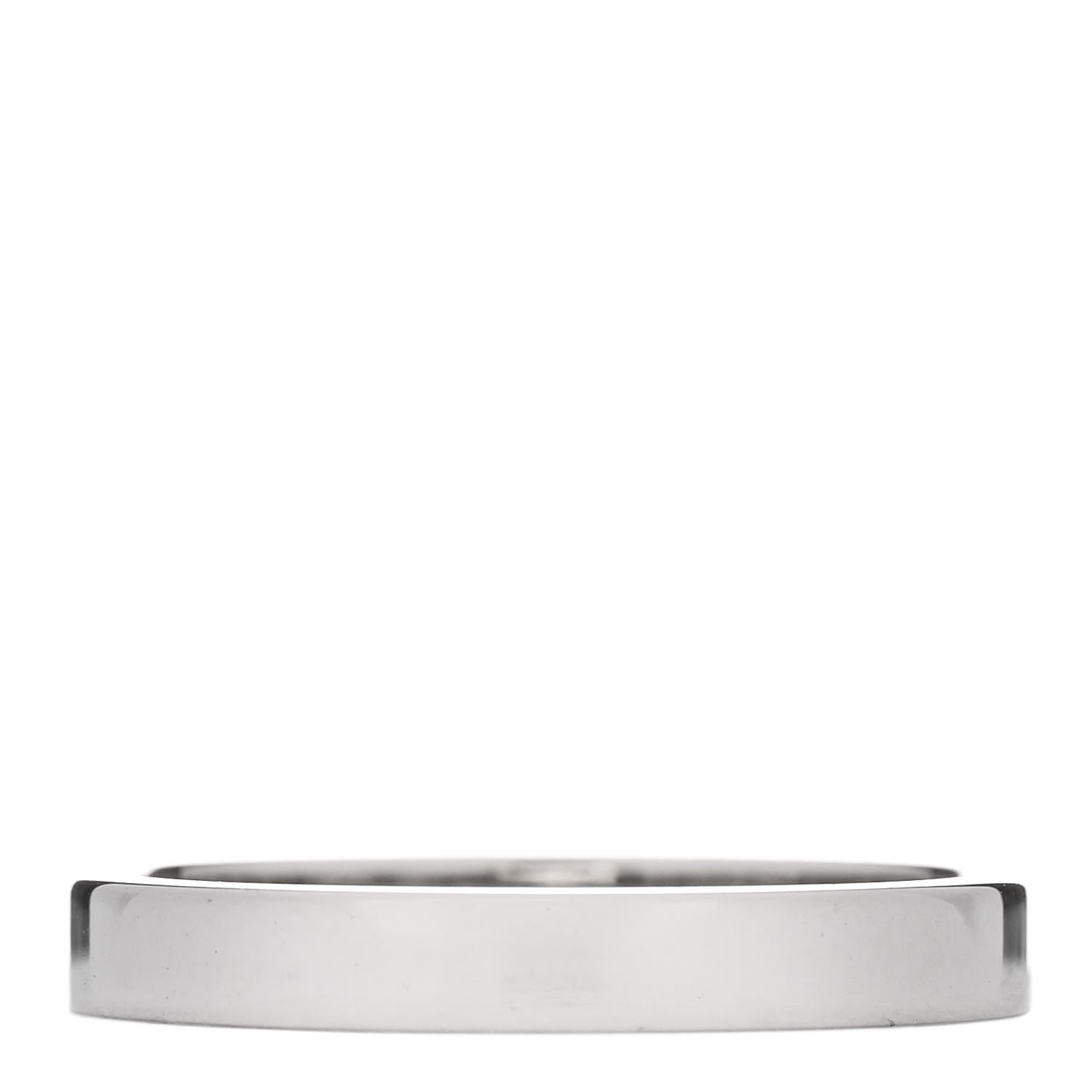 Cartier Platinum 3mm C De Cartier Wedding Band Ring 58 8.25 3 of 5