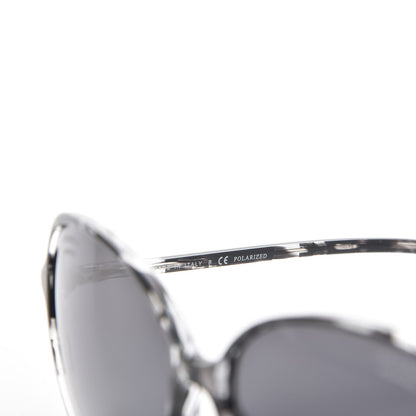 Chanel CC Polarized Sunglasses 5344 Black Grey 5 of 8