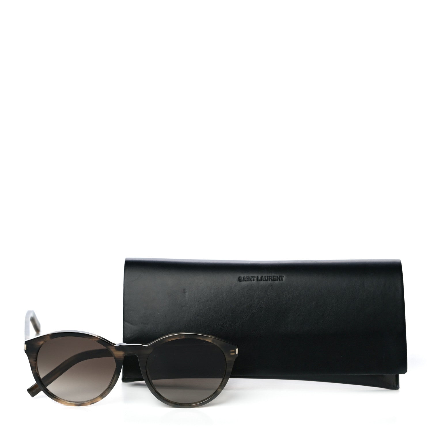 Saint Laurent Acetate WT3HA Classic 7 Sunglasses Tortoise 7 of 7