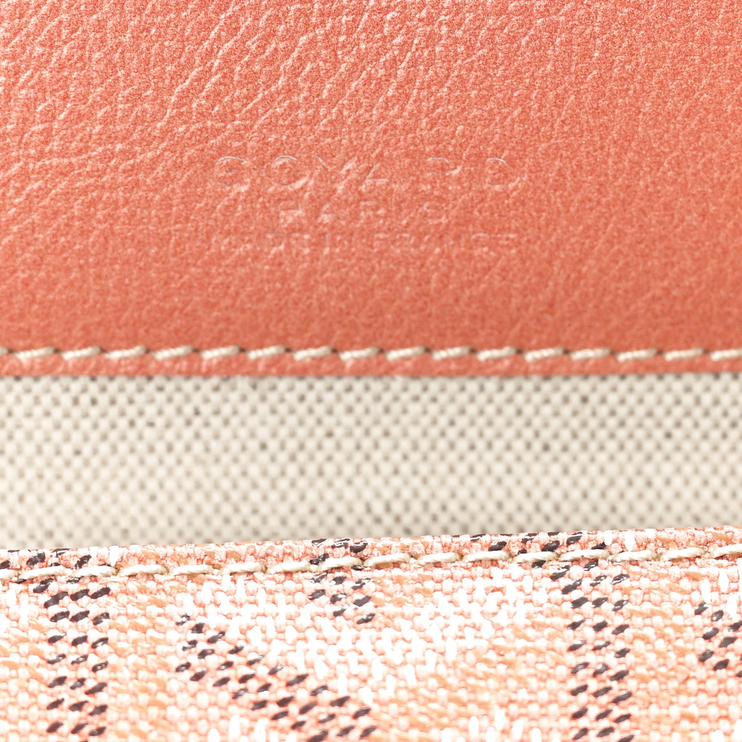 Goyard Iridescent Goyardine Saint Louis PM Pearly Coral 7 of 10