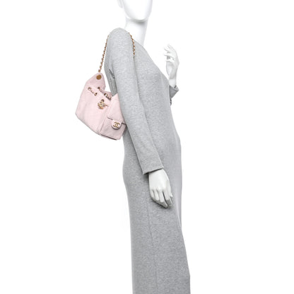 Chanel Caviar Quilted Mini Chanel 25 Handbag Light Pink 2 of 11