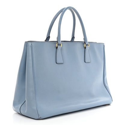 Prada Saffiano Cuir Large Double Bag Astrale 3 of 13