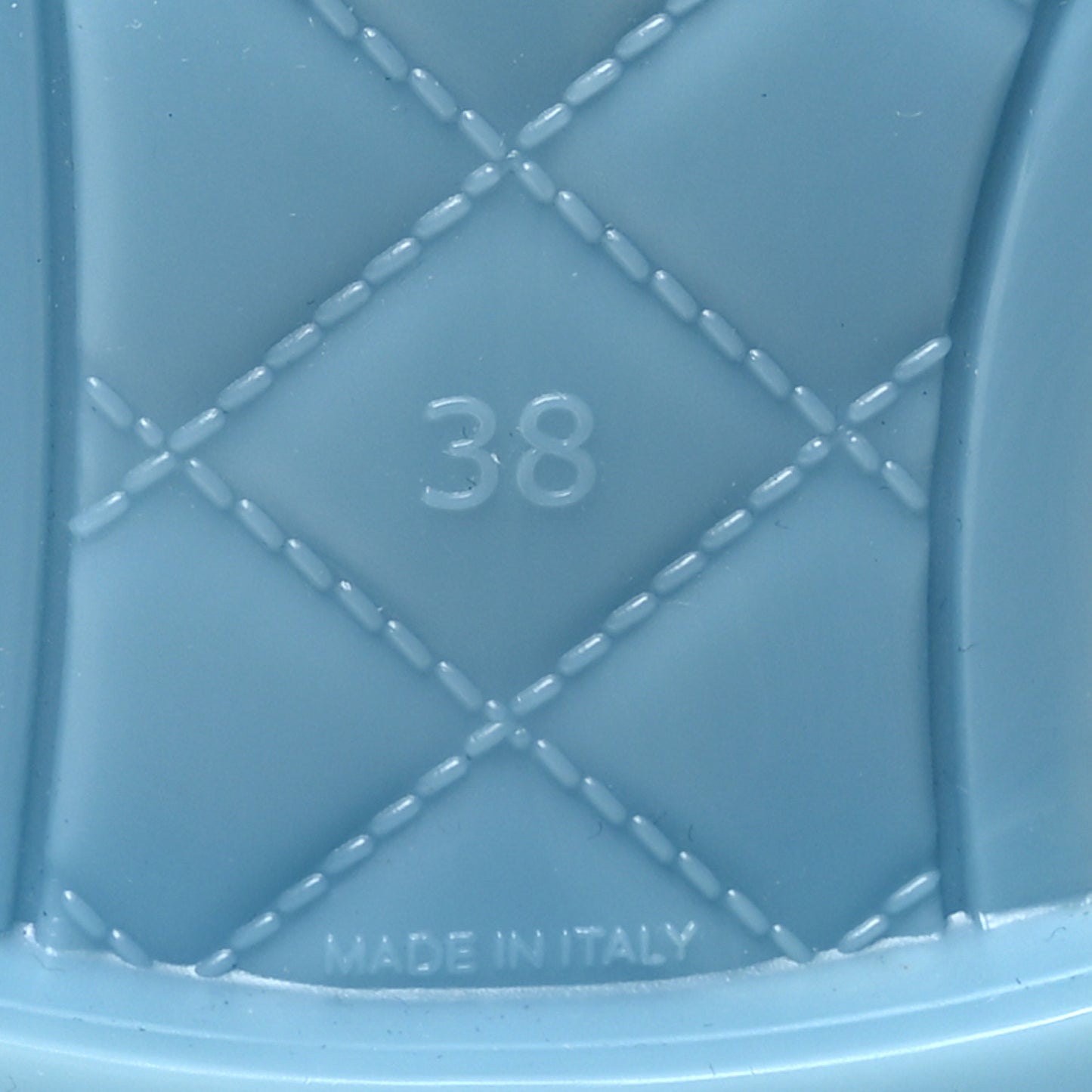 Rubber Rain Boots 38 Light Blue