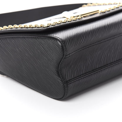 Louis Vuitton Epi Twist Top Handle Shoulder Bag MM Black 5 of 8
