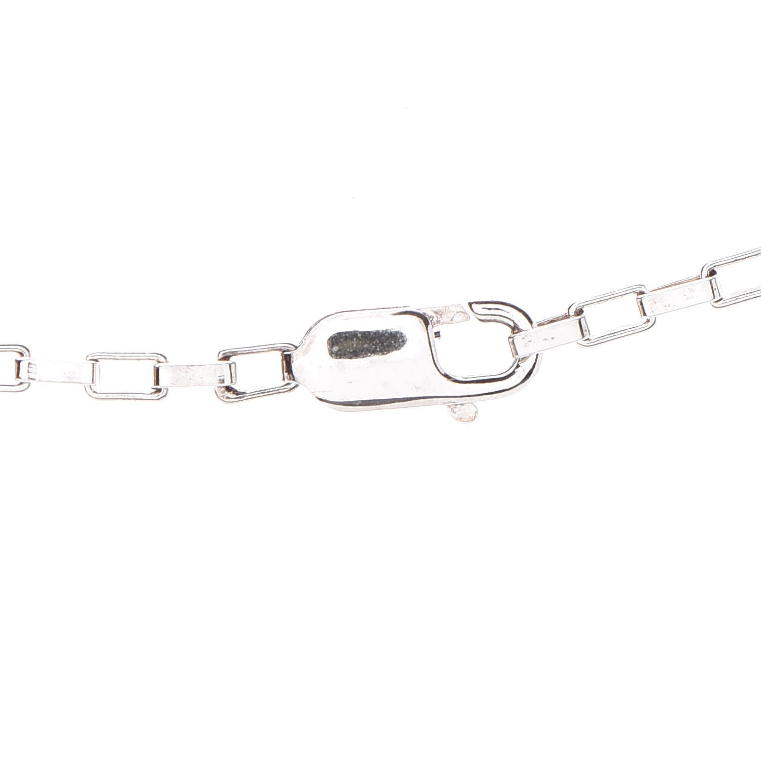 Gucci Sterling Silver Square Link Necklace 16 5 of 5