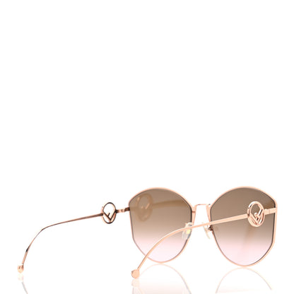 Fendi Metal F is Fendi Sunglasses FF 0335/F/S Gold 4 of 6