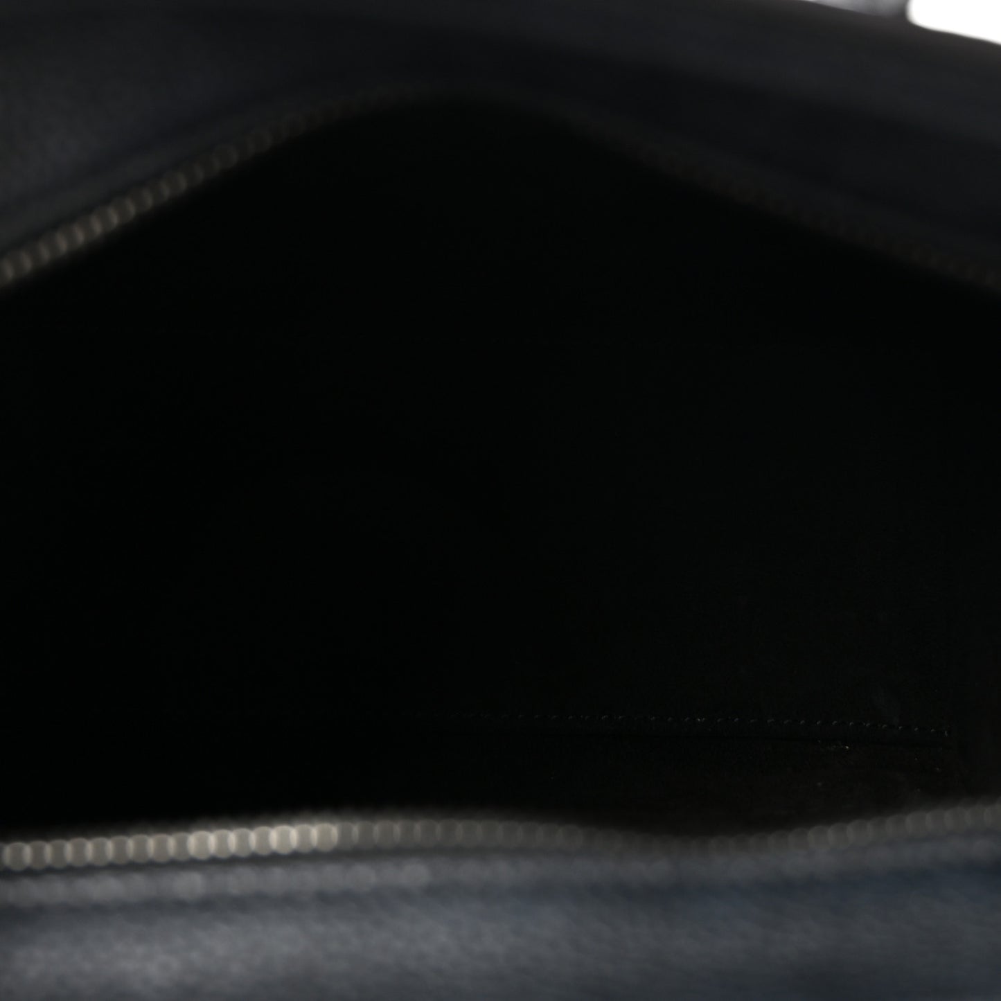 Drummed Calfskin Nano Luggage Black