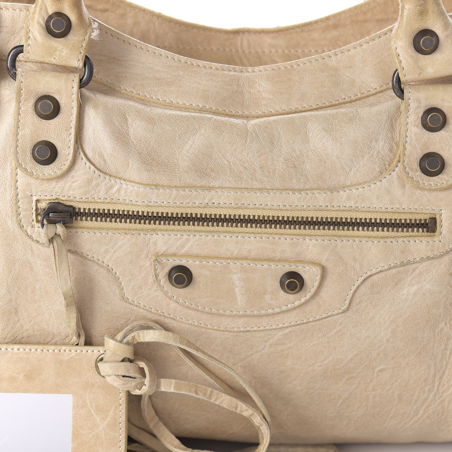 Balenciaga Agneau Classic Hardware City Dune 10 of 13