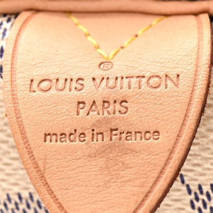 Louis Vuitton Damier Azur Speedy 30 6 of 12