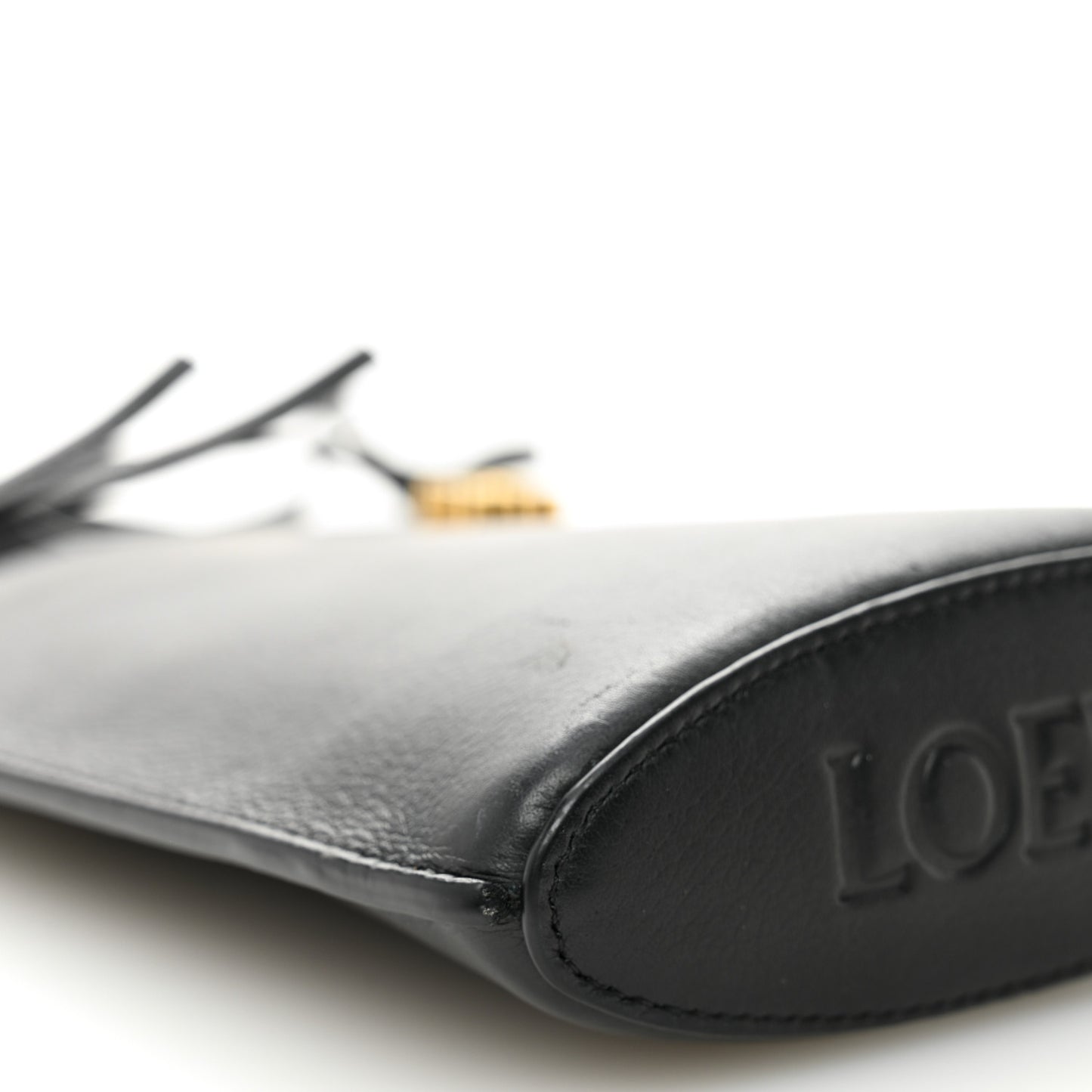 Smooth Calfskin Dice Pocket Black