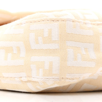 Fendi Zucchino Cuoio Mini Mama Baguette Beige White 8 of 11