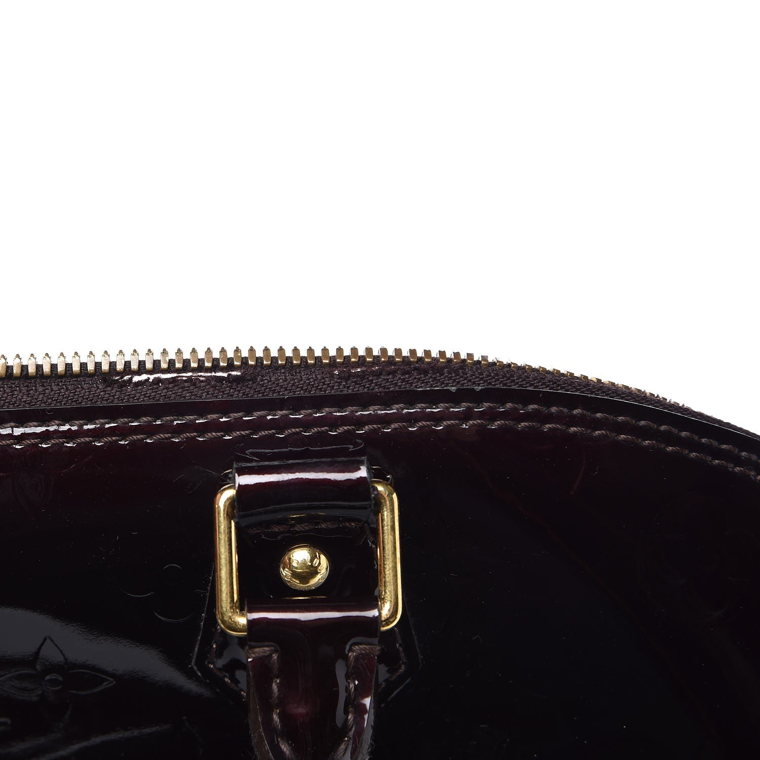 Louis Vuitton Vernis Alma GM Amarante 8 of 11