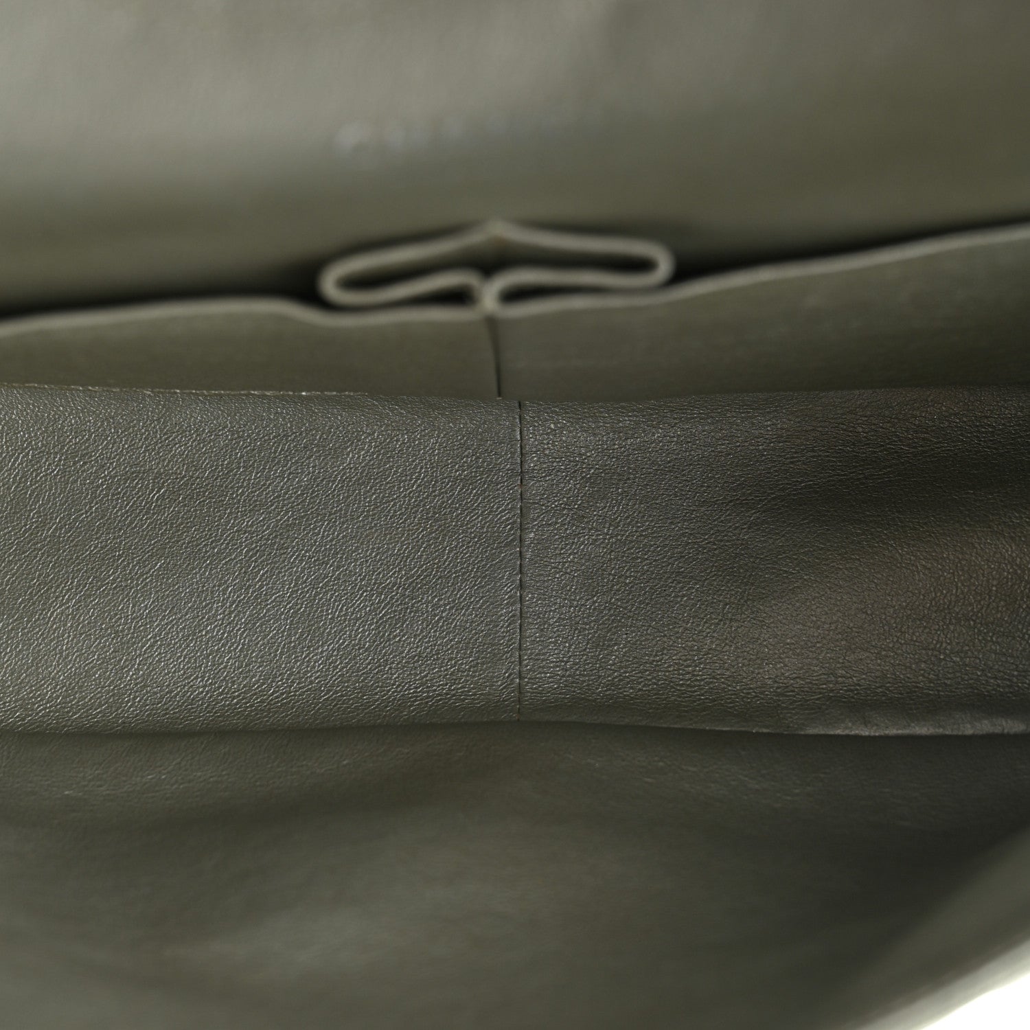 Chanel Metallic Lambskin Quilted Jumbo Double Flap Green 5 of 14