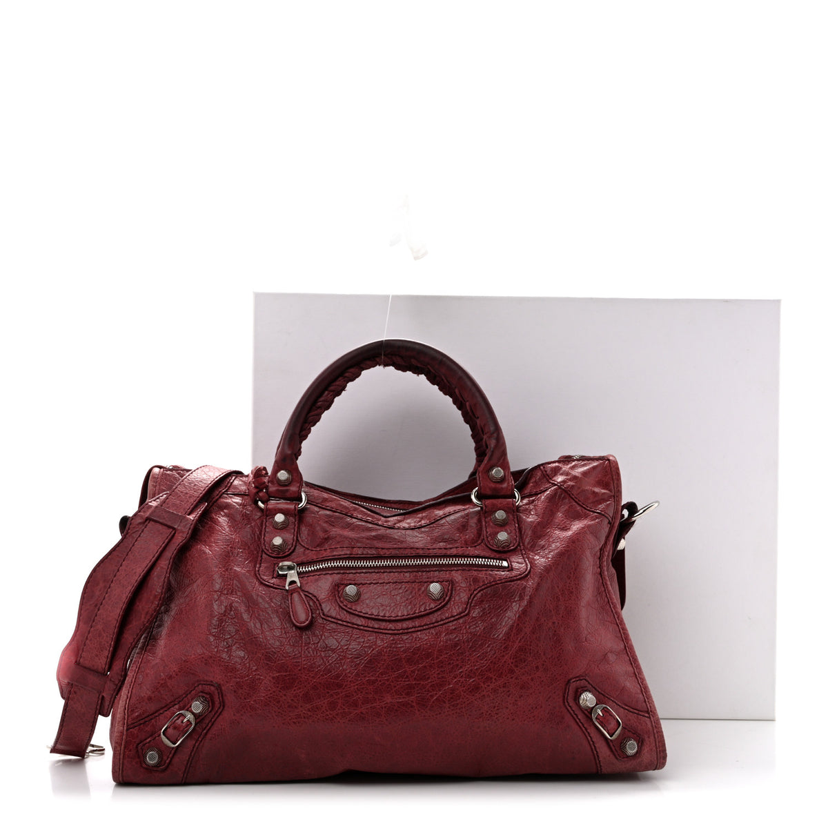 Agneau Giant 12 Silver Hardware City Cassis