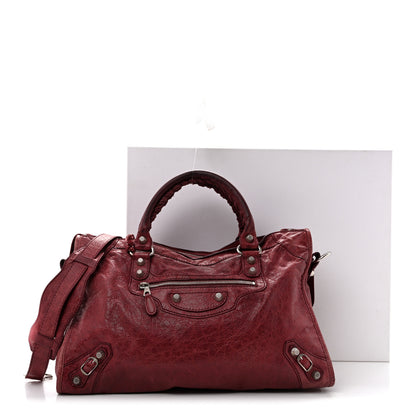 Balenciaga Agneau Giant 12 Silver Hardware City Cassis 15 of 15