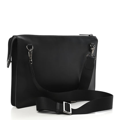 Fendi Vitello Century Grace FF Embossed Messenger Black 3 of 10