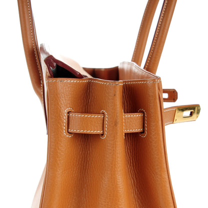 Hermes Ardennes Birkin 35 Gold 17 of 26
