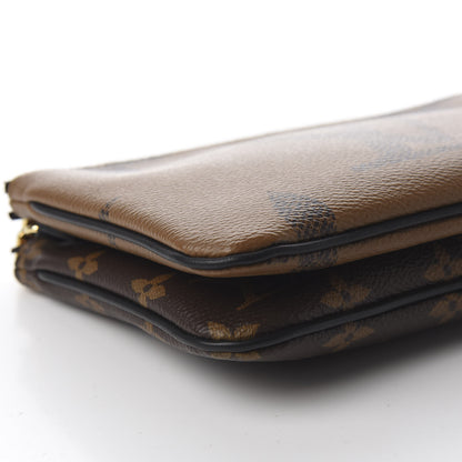 Louis Vuitton Reverse Monogram Giant Double Zip Pochette 5 of 9