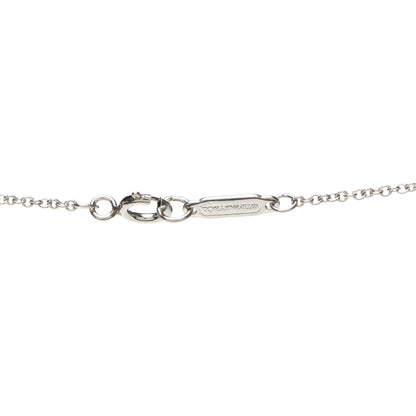 Tiffany Platinum Diamond Small Heart Lock Pendant Necklace 5 of 5