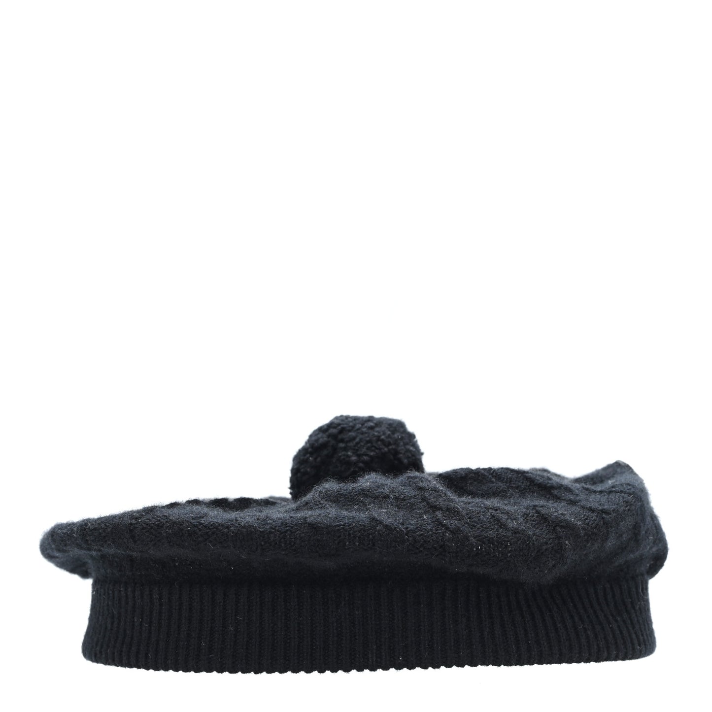 Cashmere CC Beret Black