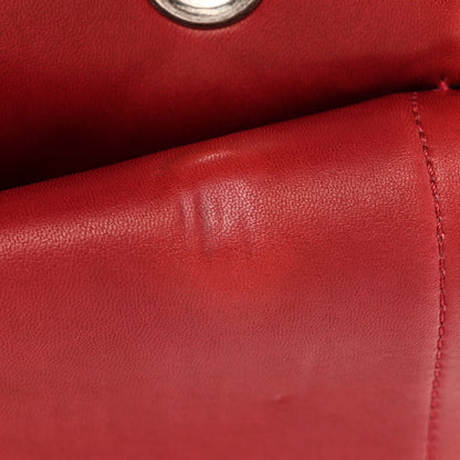 Chanel Aged Glazed Calfskin Quilted 2.55 Reissue 227 Flap Red 11 of 14