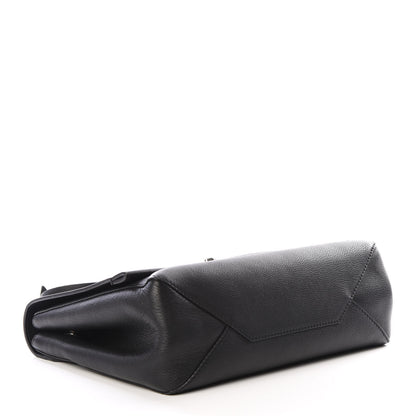 Louis Vuitton Soft Calfskin Lockme II Top Handle Black 3 of 8