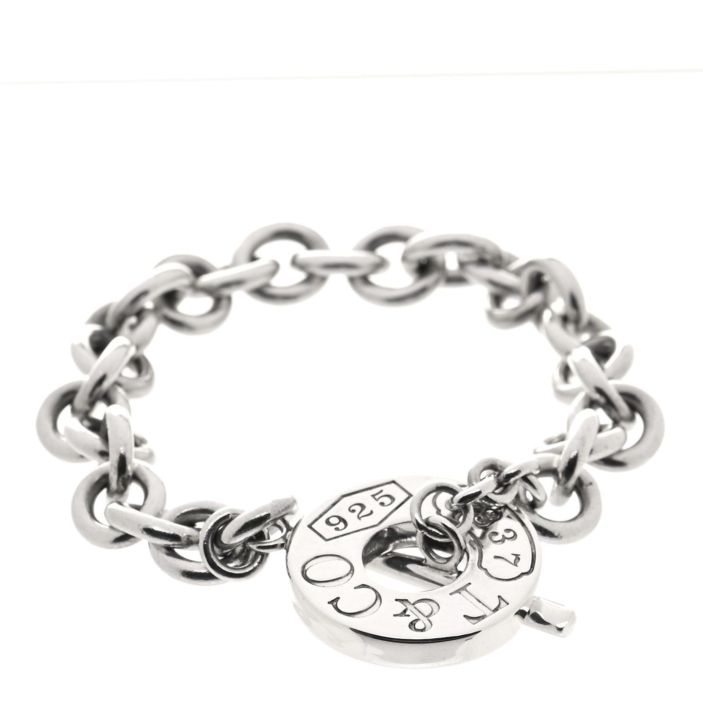 Sterling Silver 1837 Toggle Bracelet