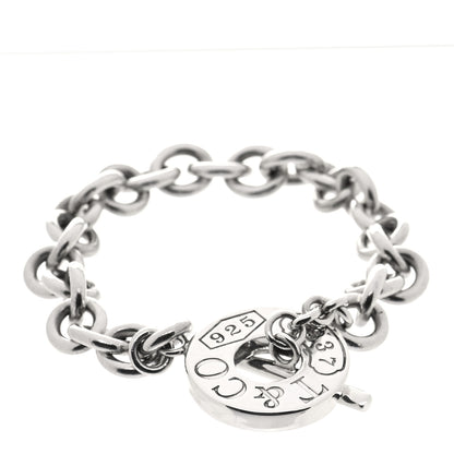 Tiffany Sterling Silver 1837 Toggle Bracelet 1 of 6