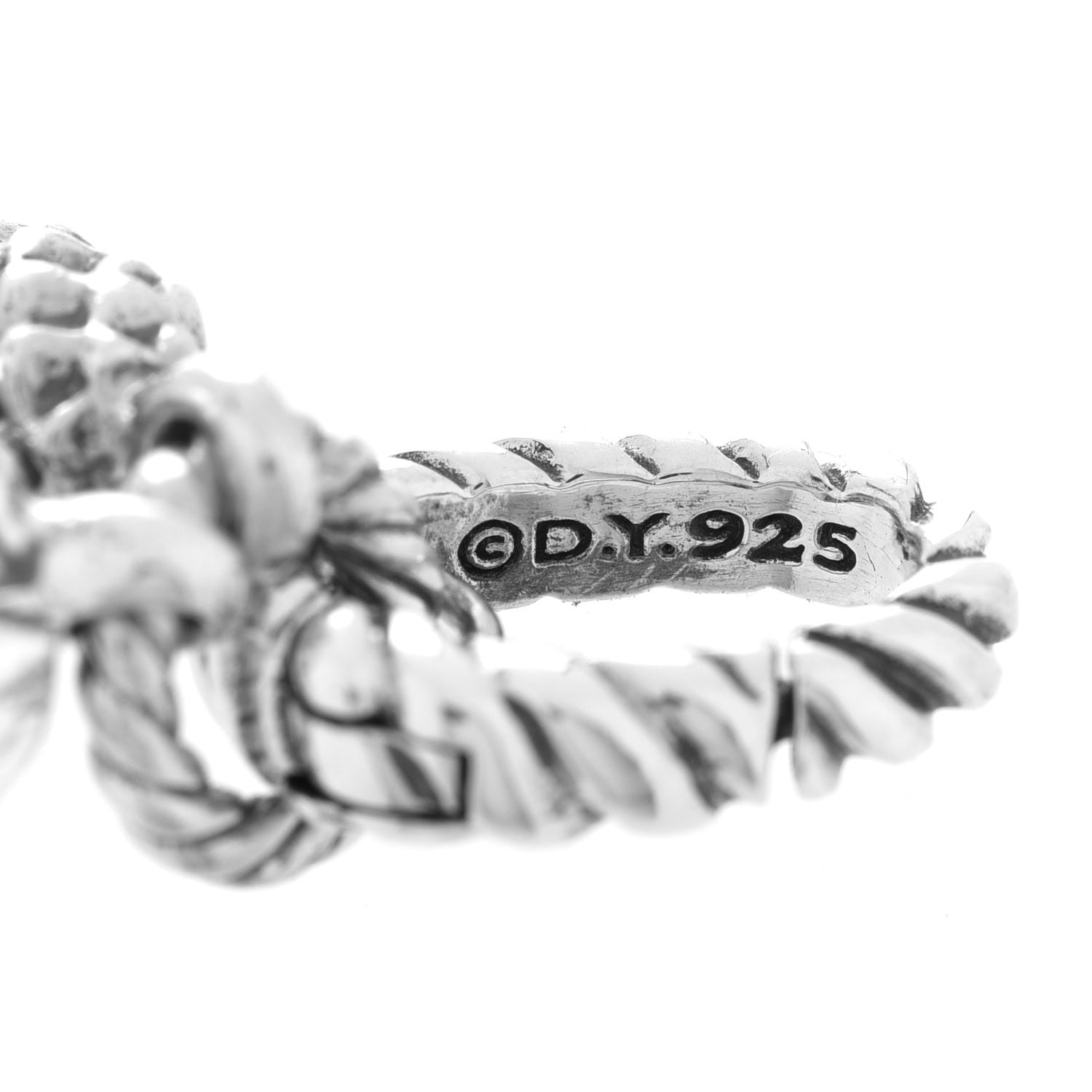 David Yurman Sterling Silver Acorn and Pine Cone Charm 3 of 3