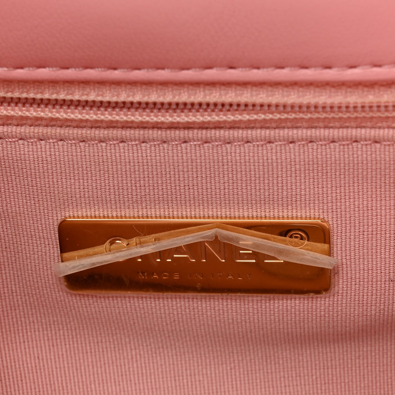 Chanel Lambskin Quilted Medium Chanel 19 Flap Pink 6 of 10