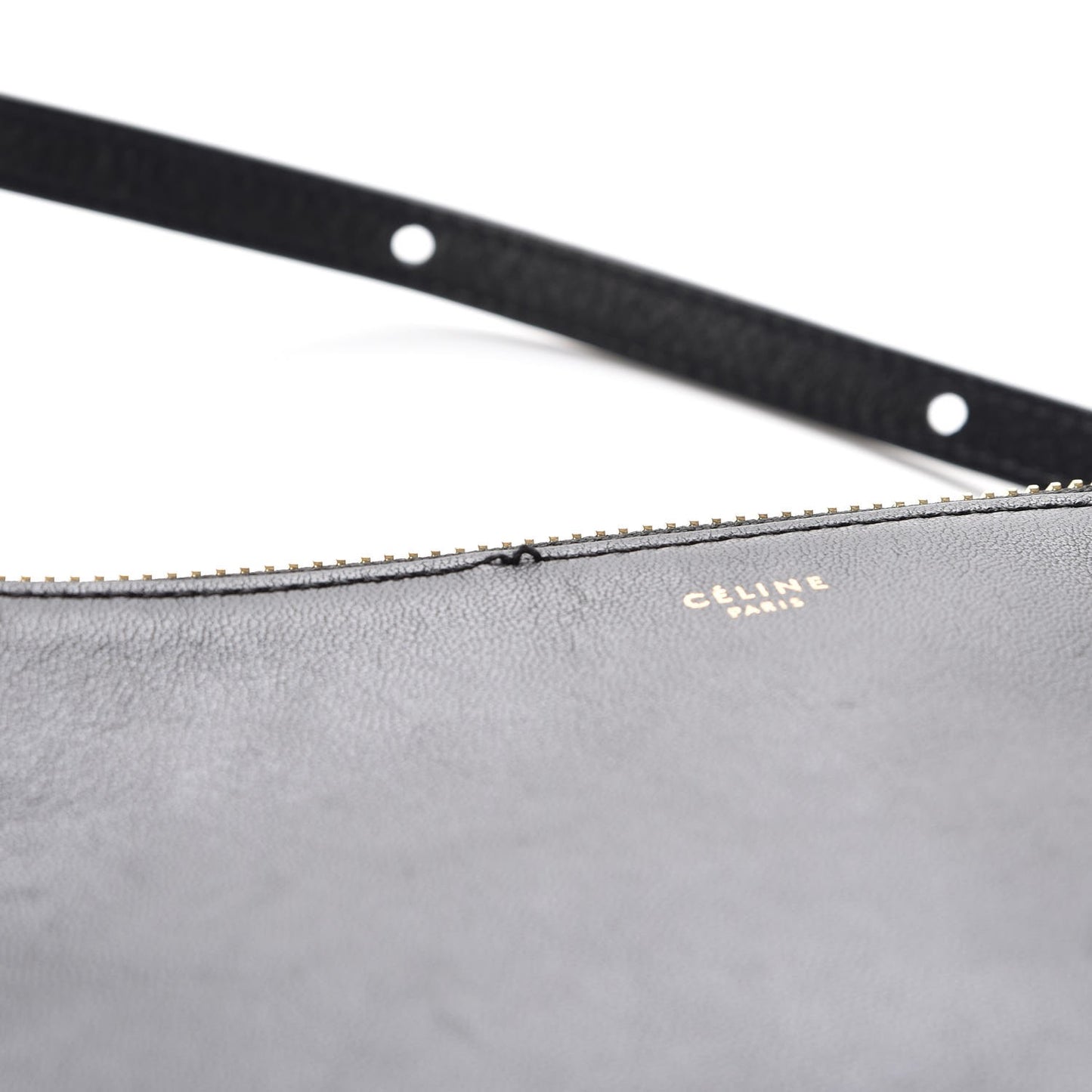 Lambskin Small Trio Crossbody Bag Black