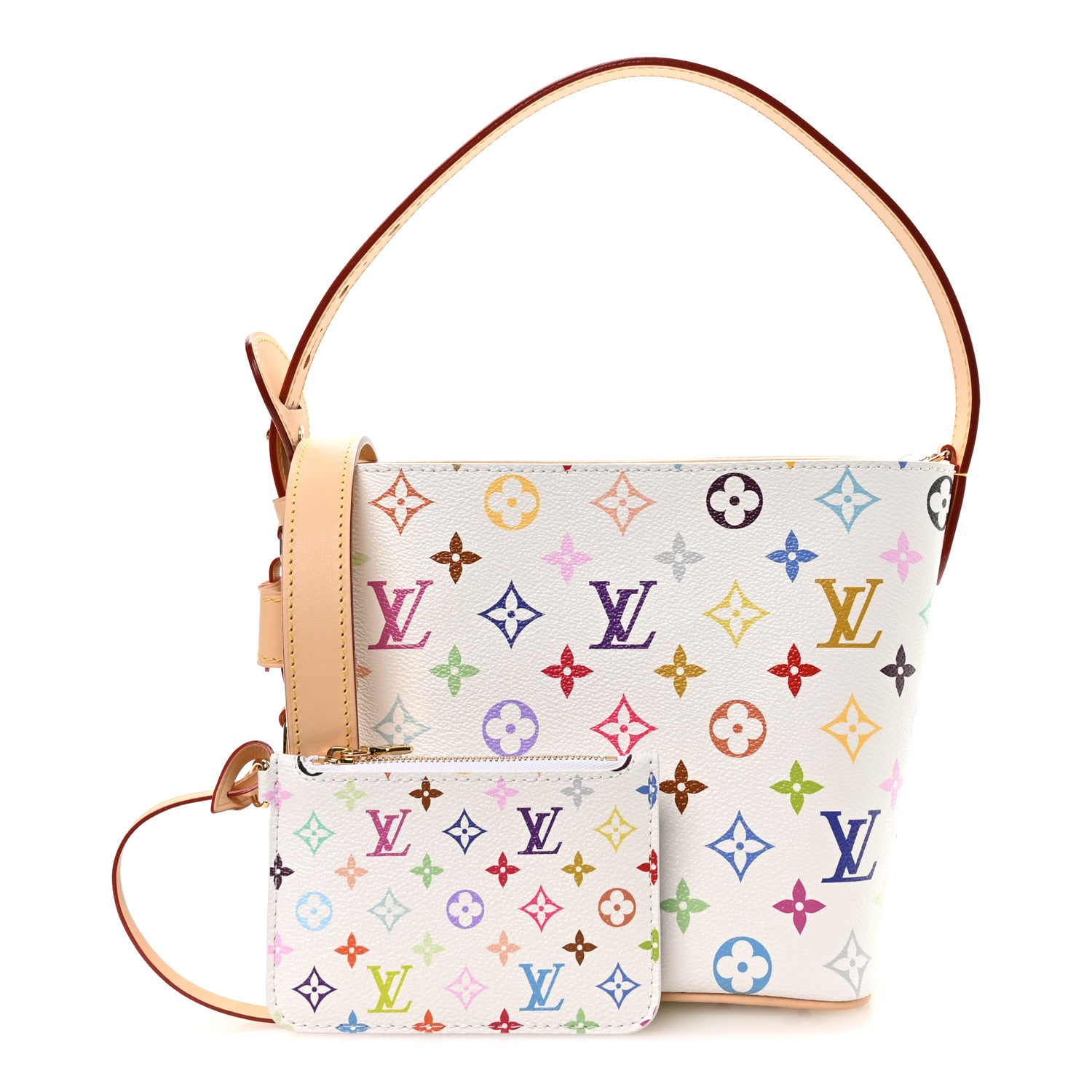Louis Vuitton LV x TM Monogram Multicolor All In BB White 3 of 11