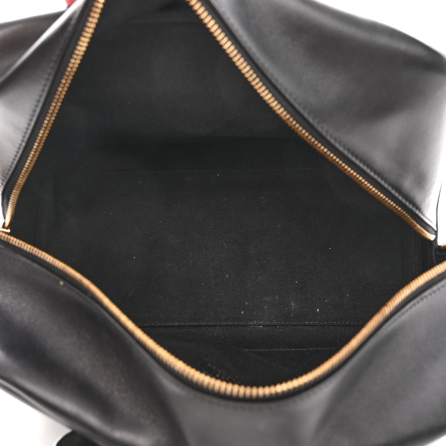 Saffiano Virtus Small Bowling Bag Black