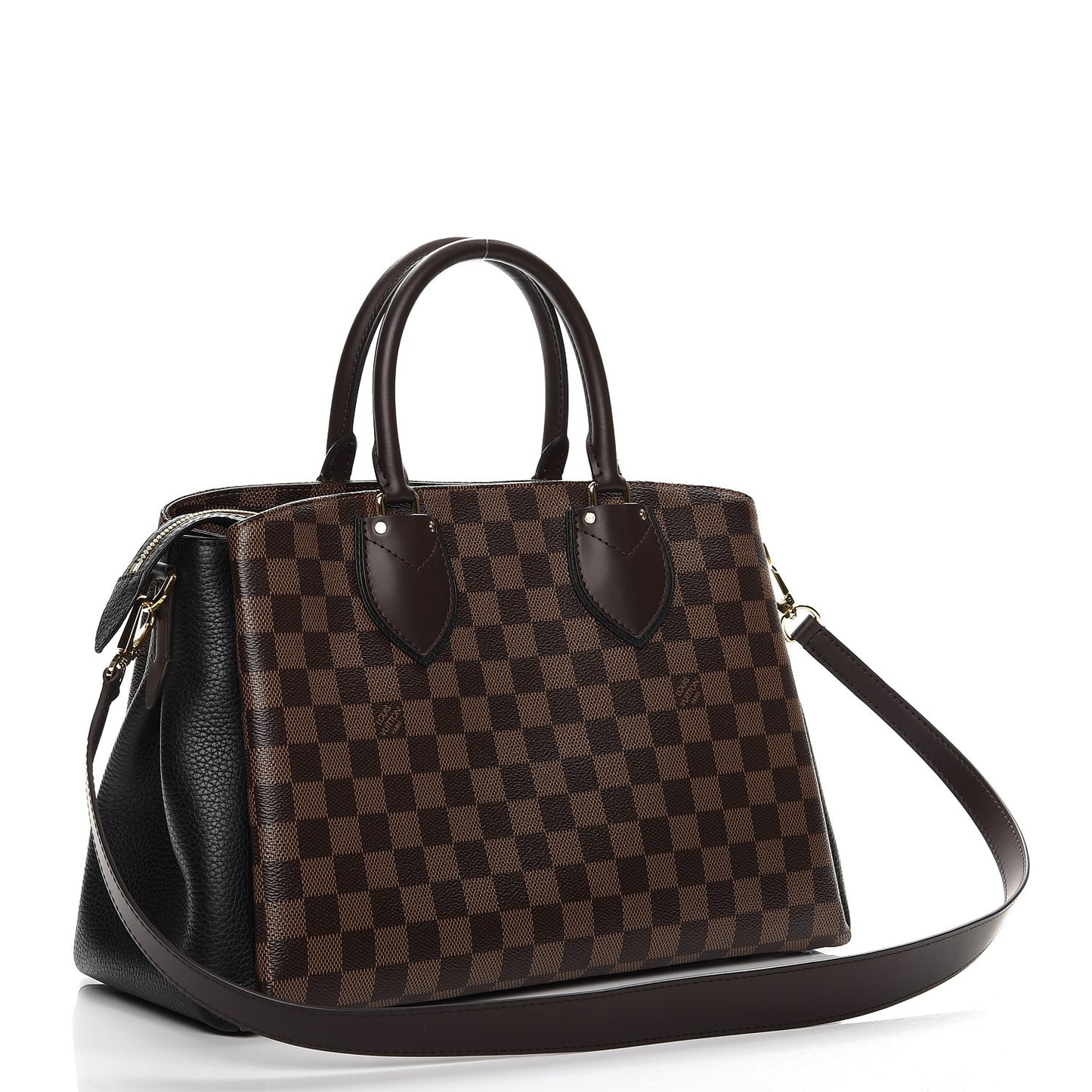 Cuir Taurillon Damier Ebene Normandy Black