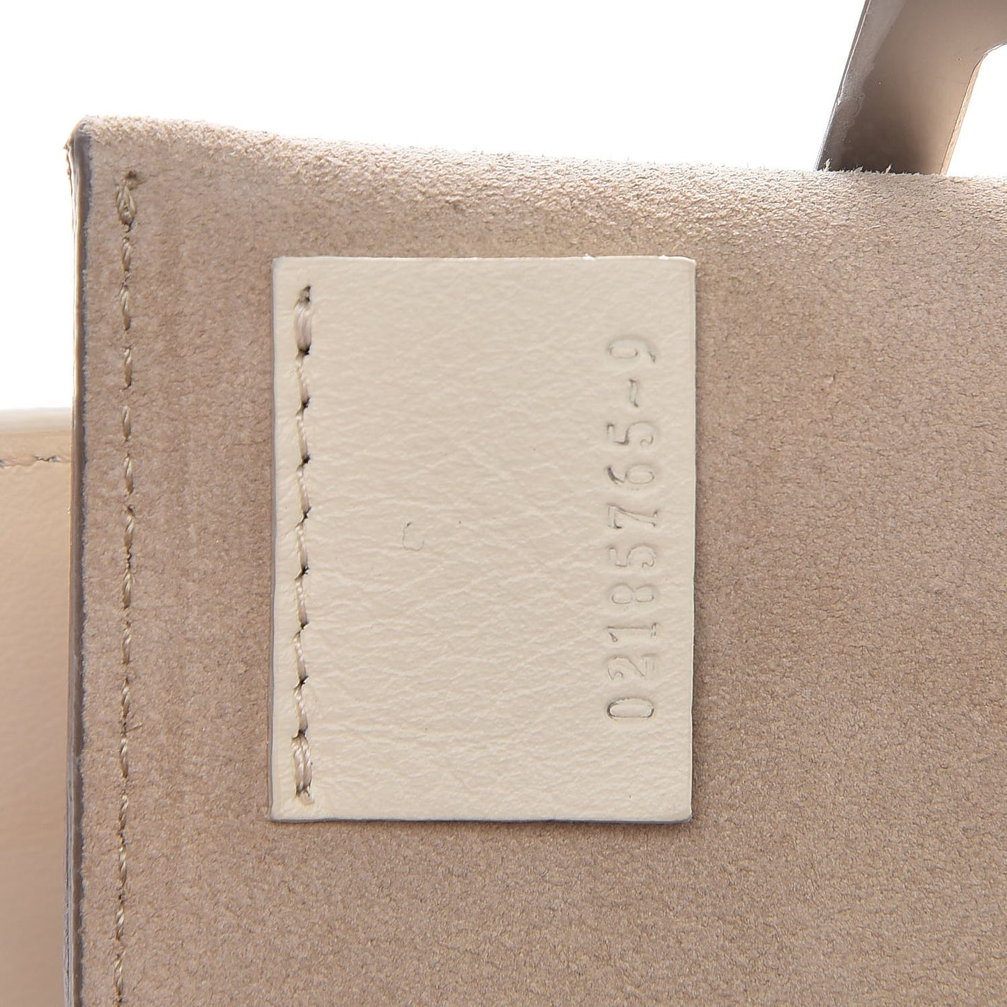 Calfskin Quilted Mini Drew Bijou Shoulder Bag Natural White